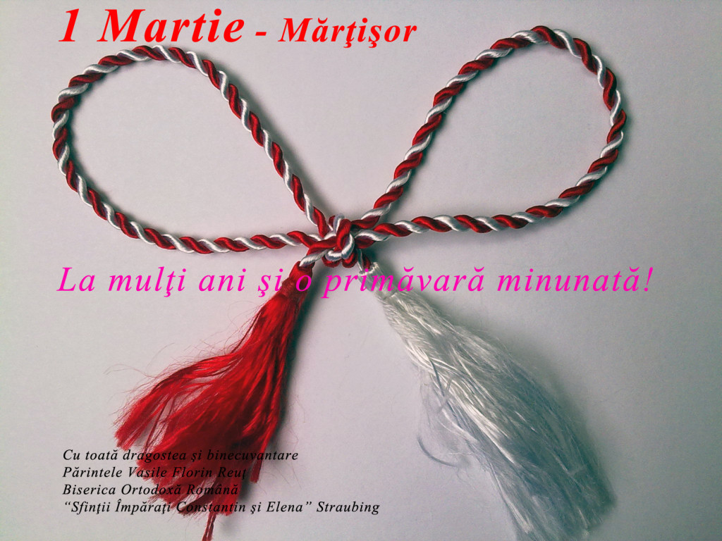 1 Martie - de Martisor, La Multi ani cu bucurie si o primavara minunata tuturor! * www.credinta-ortodoxa.com