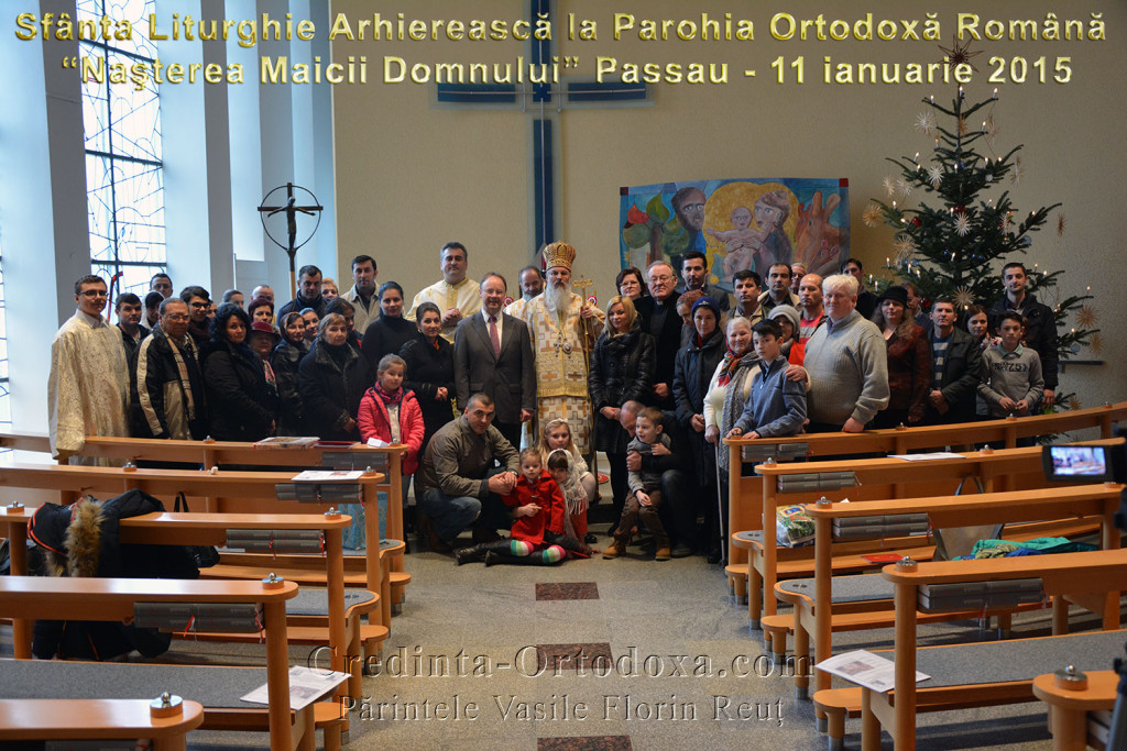 Göttliche Liturgie mit die Rumänisch-Orthodoxe Kirchengemeinde in Passau