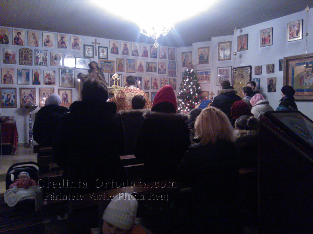 Sfanta Liturghie din Seara de Anul Nou 2015 la Biserica Ortodoxa Romana din Straubing