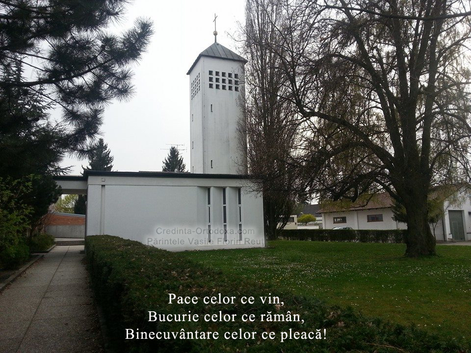 Biserica Ortodoxa Romana Straubing * Adresa: Friedhofskapelle der St. Michaelsfriedhof, Friedhofstraße 32, 94315 Straubing
