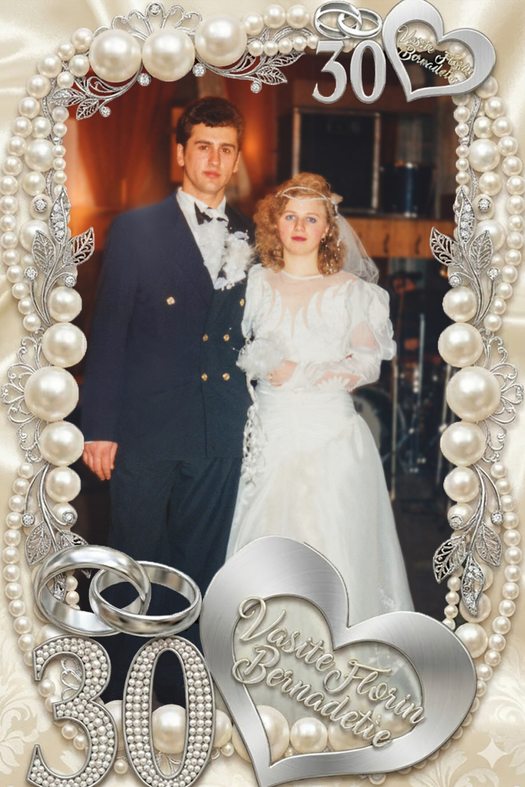 Nunta de Perle: Când „Doi” devin „Una” sub Privirea Lui Dumnezeu - Părintele Vasile Florin și Preoteasa Bernadette Reuţ Nunta de Perle: Când „Doi” devin „Una” sub Privirea Lui Dumnezeu - Părintele Vasile Florin și Preoteasa Bernadette Reuţ