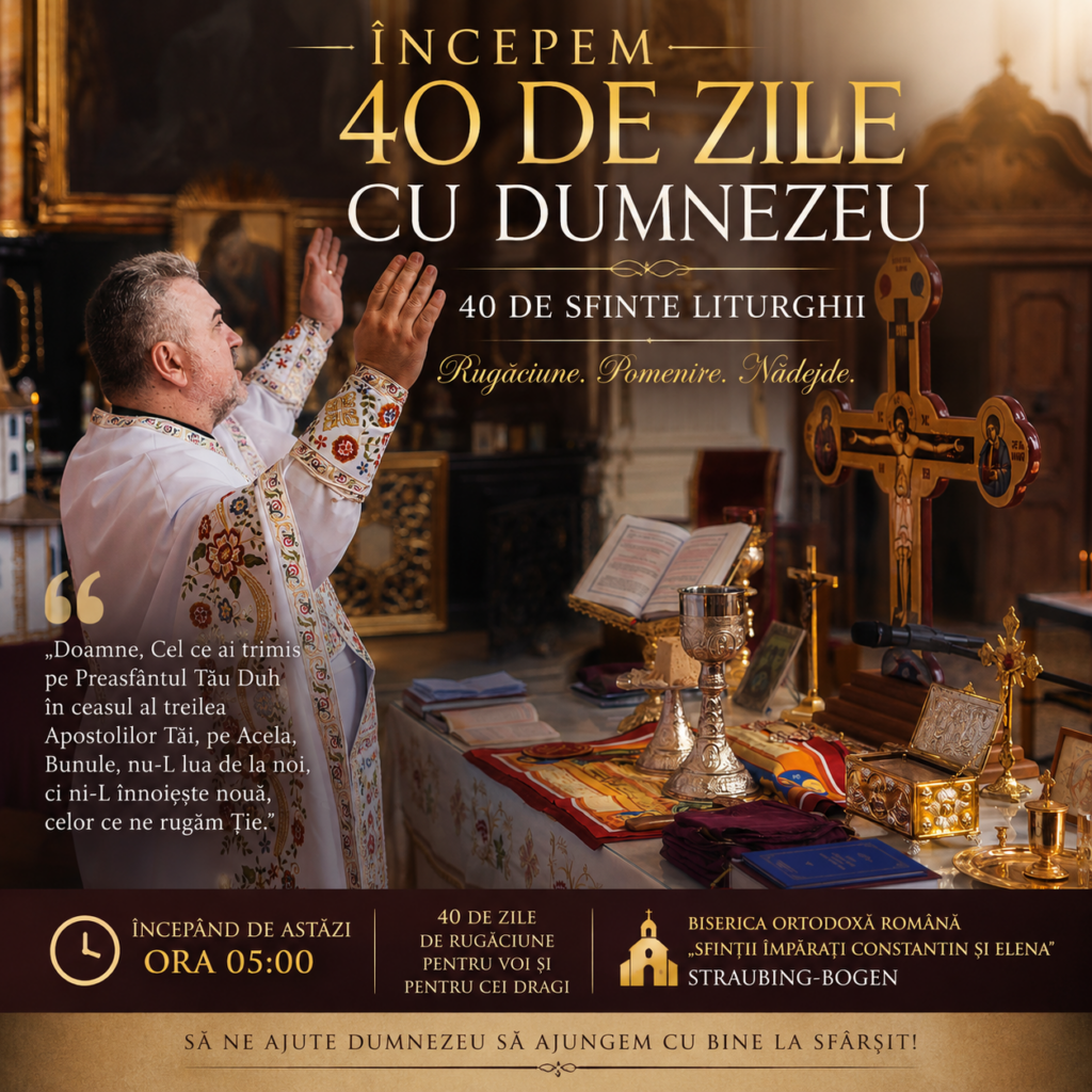 Când lumea încă doarme, noi începem 40 de zile cu Dumnezeu… Când lumea încă doarme, noi începem 40 de zile cu Dumnezeu…